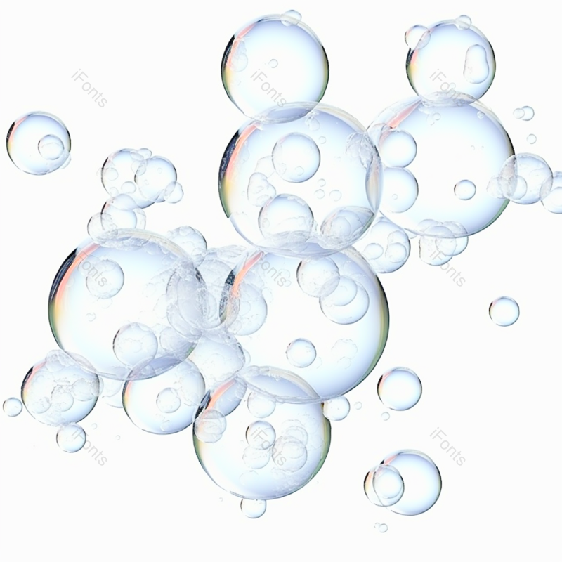 元素图片,气泡元素,泡沫PNG,液体免抠素材